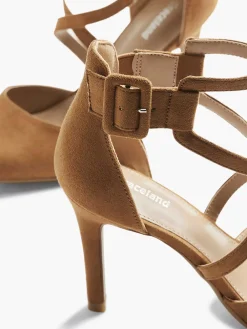 Brown Pump Buckle Closure