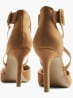 Brown Pump Buckle Closure