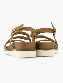 Brown Sandal Decorative Necklace