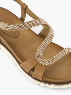 Brown Sandal Decorative Necklace