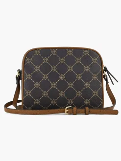 Brown Shoulder Bag Print