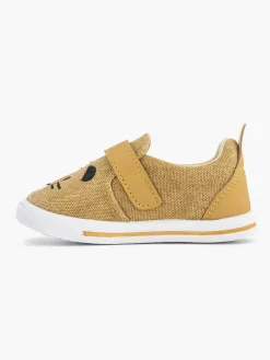 Cognac Canvas Slip-On