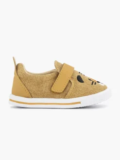 Cognac Canvas Slip-On