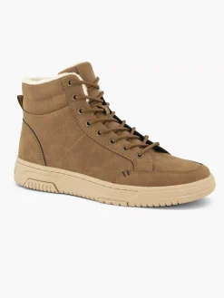Cognac High Sneaker