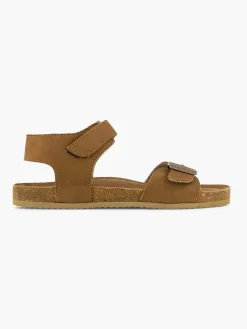 Cognac Leather Sandal