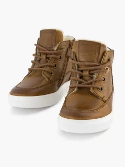 Cognac Leather Sneaker