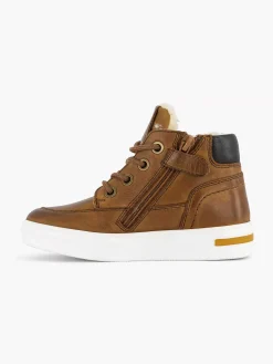 Cognac Leather Sneaker