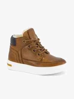 Cognac Leather Sneaker