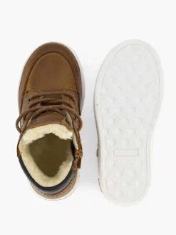 Cognac Leather Sneaker