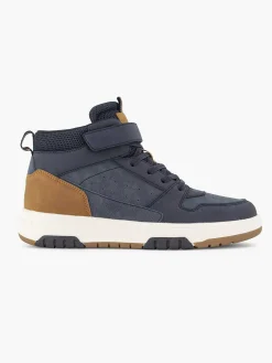 Dark Blue High Sneaker