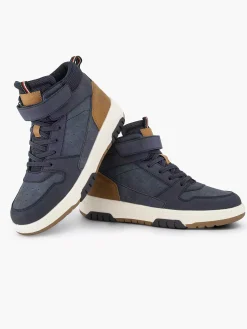 Dark Blue High Sneaker