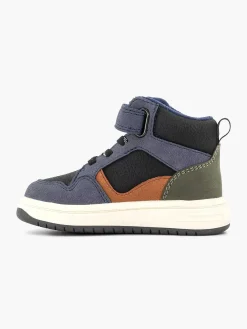 Dark Blue High Sneaker