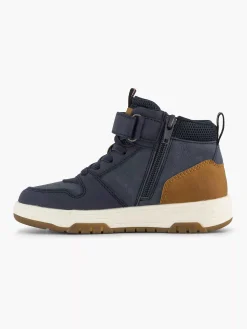 Dark Blue High Sneaker
