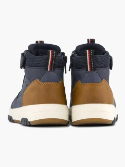 Dark Blue High Sneaker