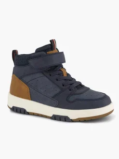 Dark Blue High Sneaker