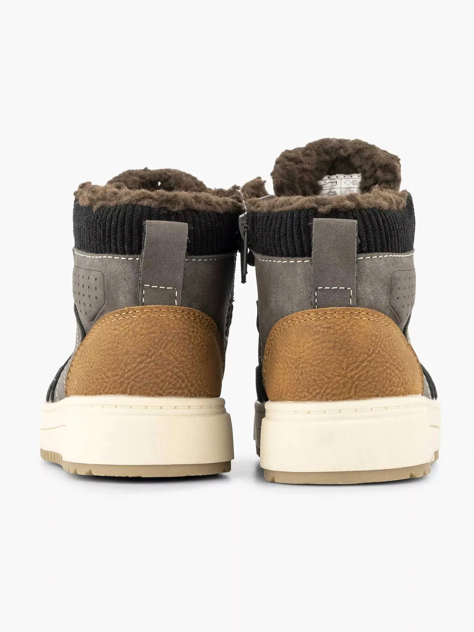 Dark Brown High Sneaker