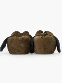 Dark Brown Slipper Dog