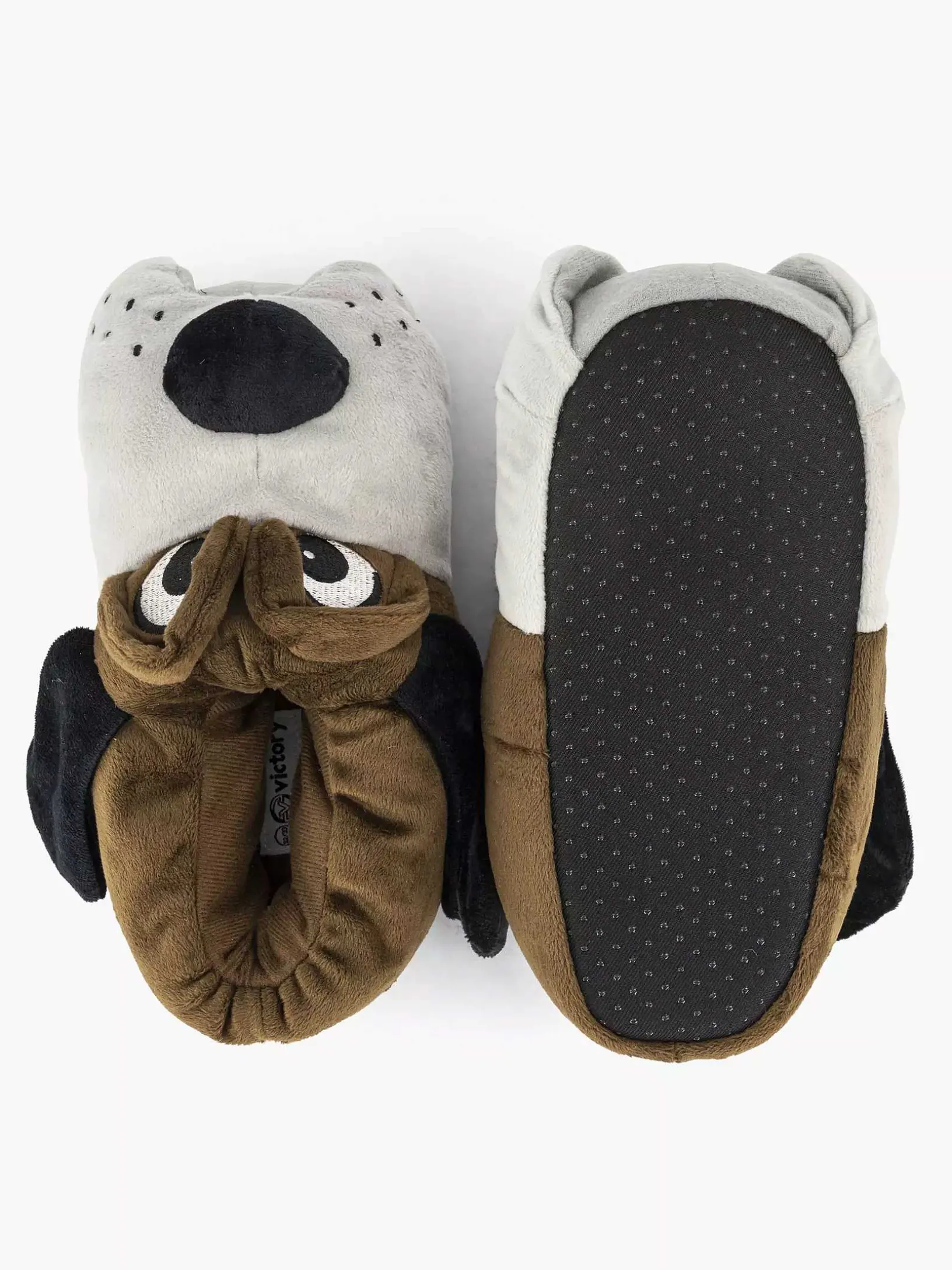 Dark Brown Slipper Dog