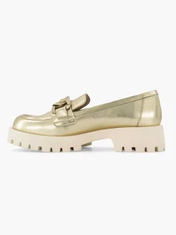 Gold Chunky Loafer