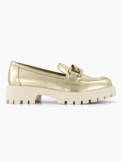 Gold Chunky Loafer