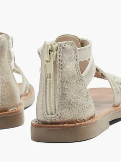 Gold Metallic Sandal