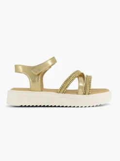 Gold Platform Sandal