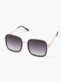 Gold Square Sunglasses