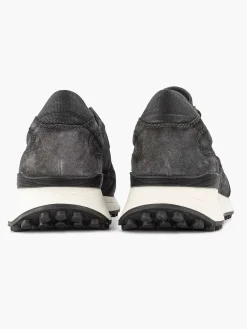 Gray Leather Sneaker