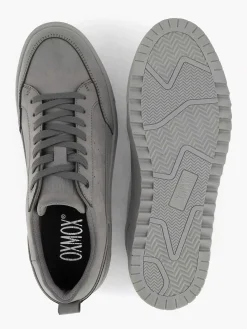 Gray Leather Sneaker