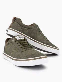 Green Canvas Sneaker