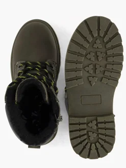 Green High Lace Boot