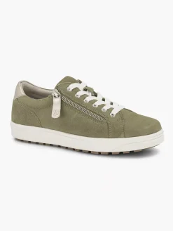 Green Leather Comfort Sneaker