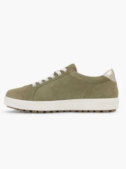 Green Leather Comfort Sneaker