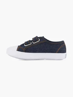 Jeans Blue Gym Shoe Velcro