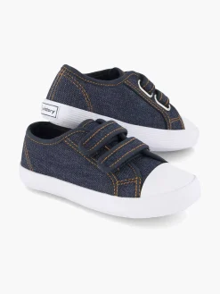 Jeans Blue Gym Shoe Velcro