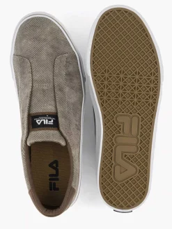Light Beige Canvas Slip-On