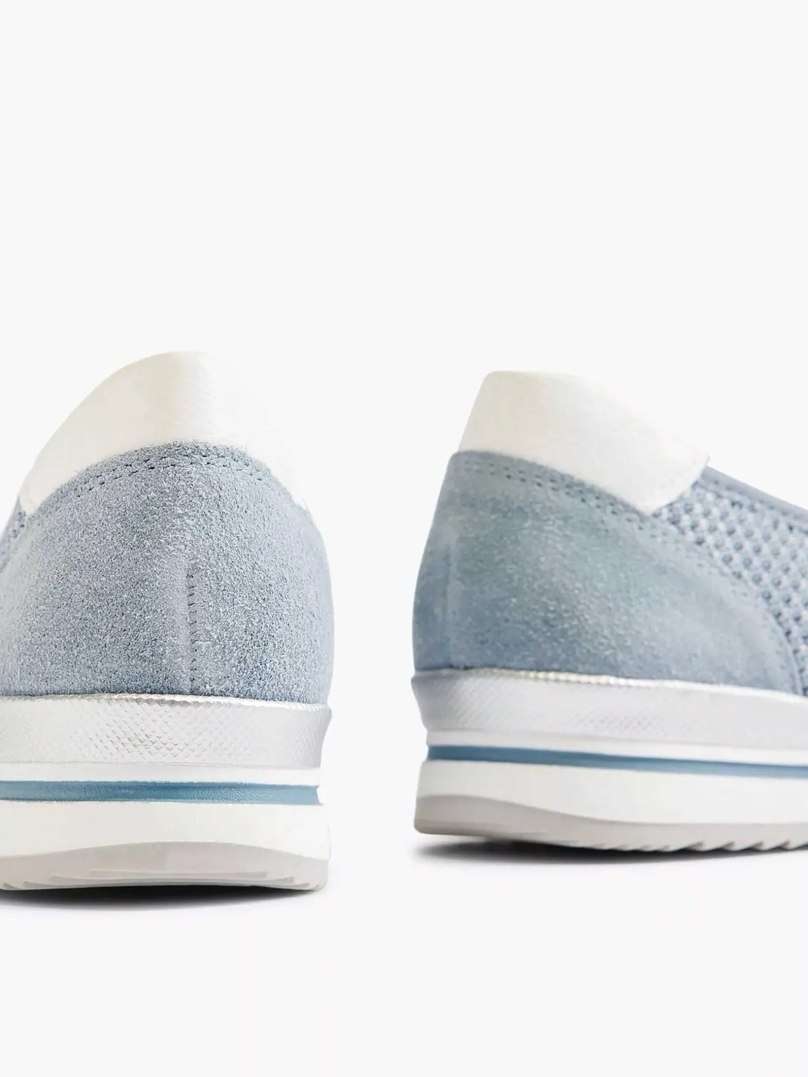 Light Blue Comfort Slip-On