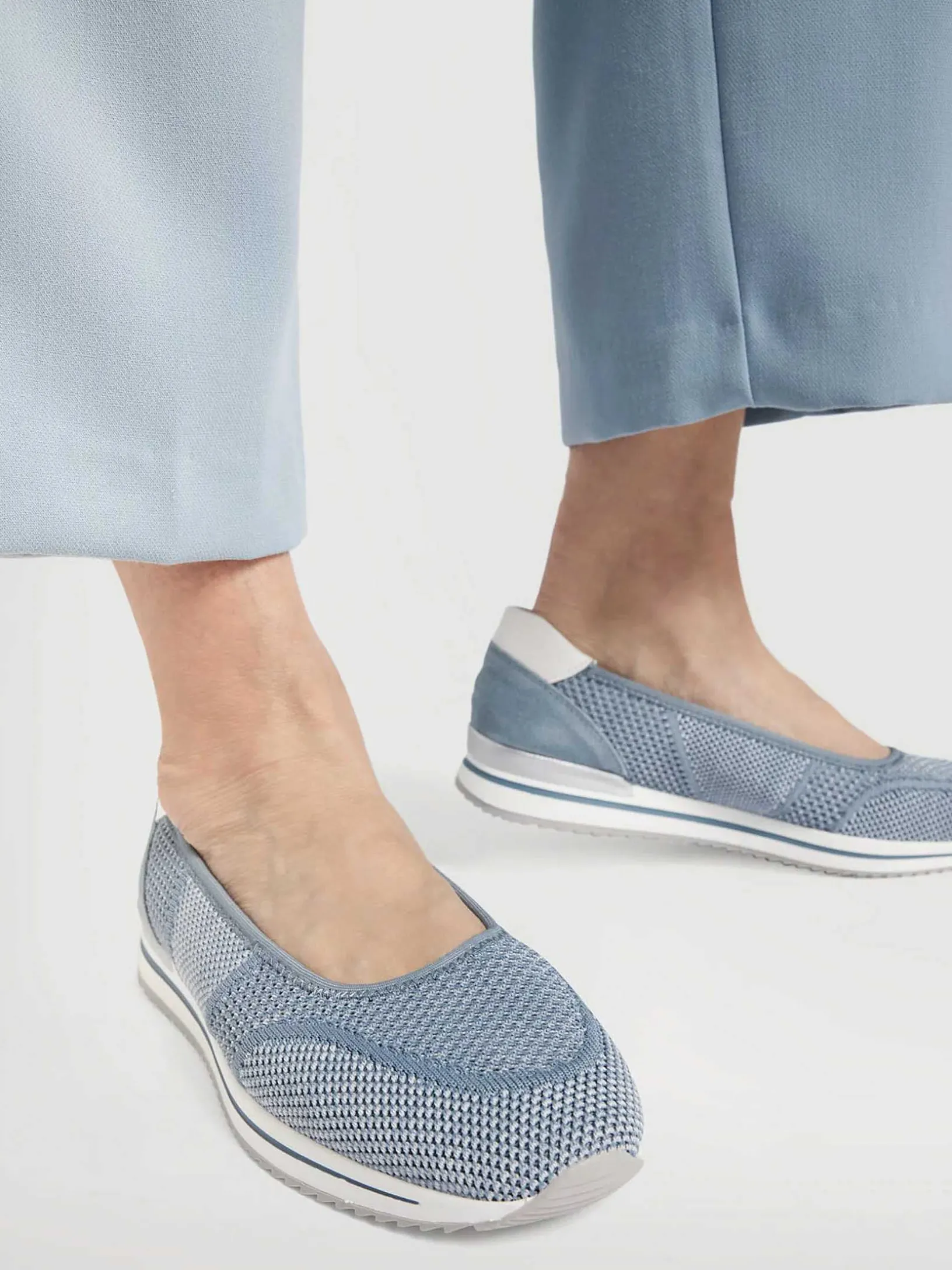 Light Blue Comfort Slip-On