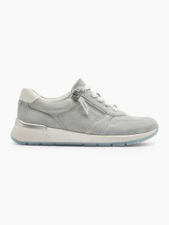 Light Blue Leather Sneaker