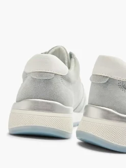 Light Blue Leather Sneaker