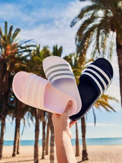 Light Pink Adilette Aqua