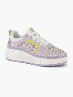 Lilac Platform Sneaker