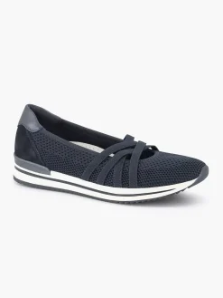Navy Blue Comfort Slip-On