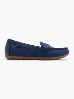 Navy Blue Slip-On