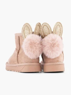 Pink Boat Lined Rabbit