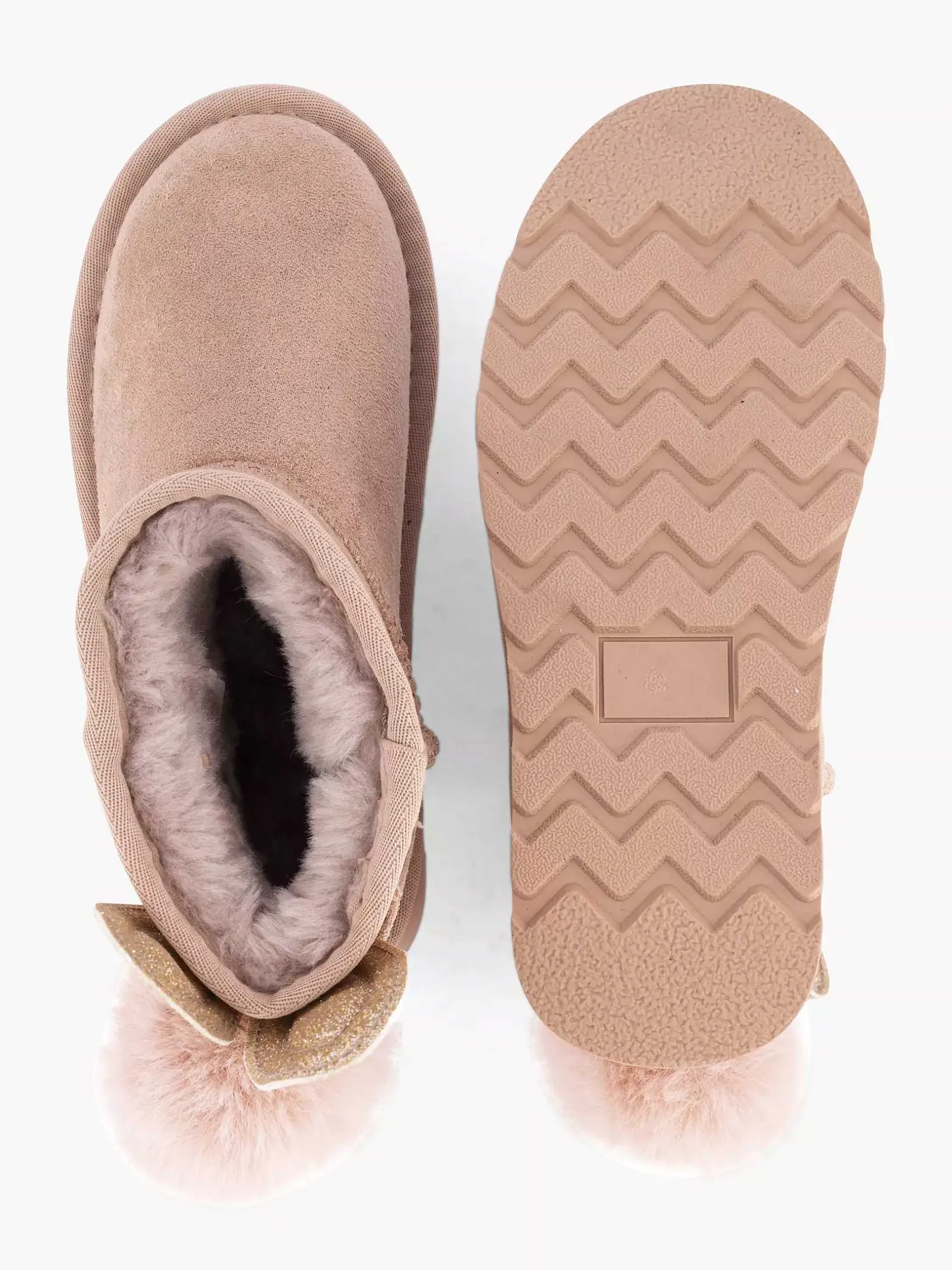 Pink Boat Lined Rabbit