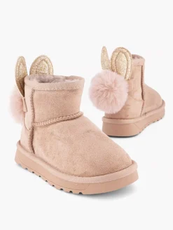 Pink Boat Lined Rabbit