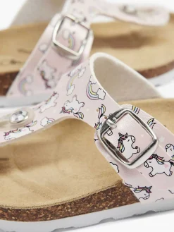 Pink Flip Flops Elastic