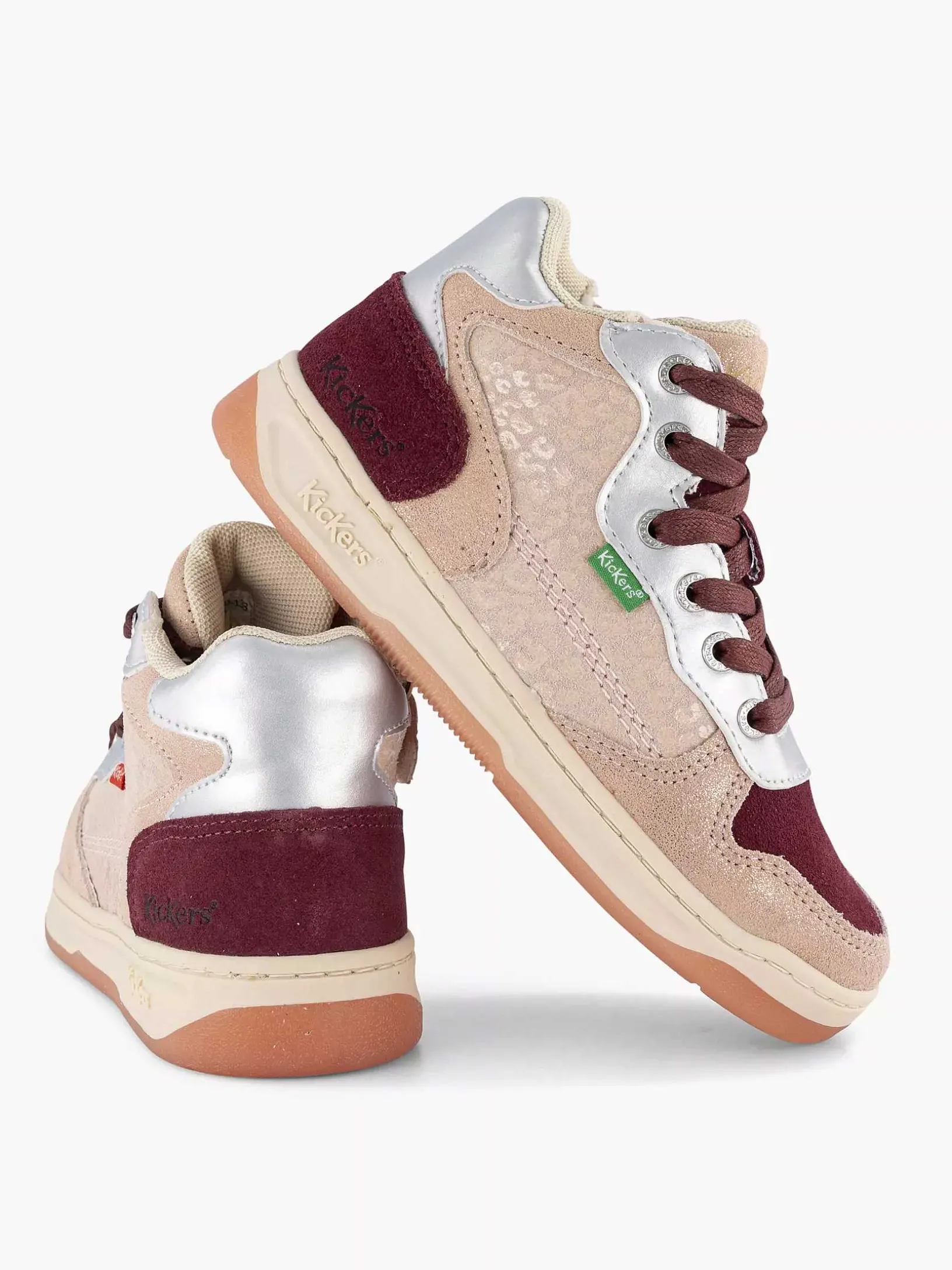 Pink Leather Sneaker