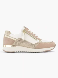 Pink Leather Sneaker